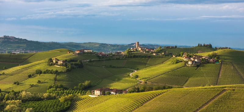 Italy wine villages