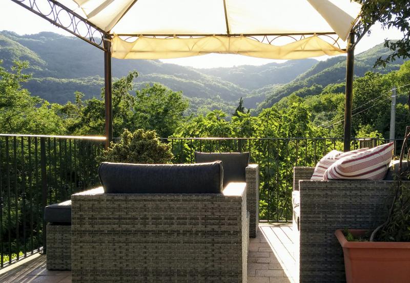 Lunigiana view from house terrace