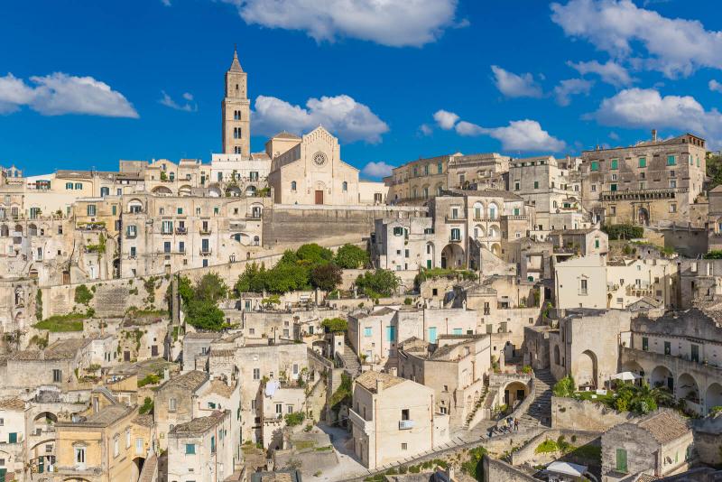 View of Matera