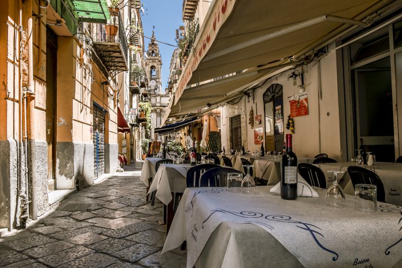 Street in Palermo