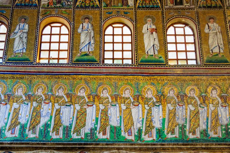 Mosaics at Sant'Apollinare Nuovo Ravenna