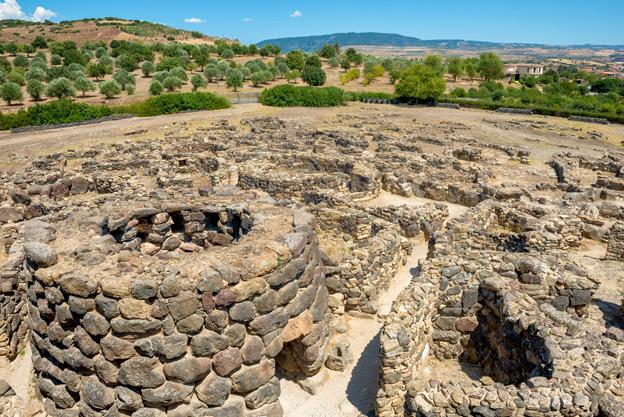 Nuraghe site in Sardinia