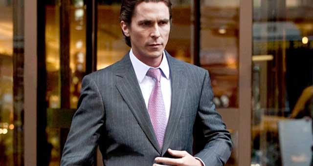 Giorgio Armani Outfits Christian Bale for