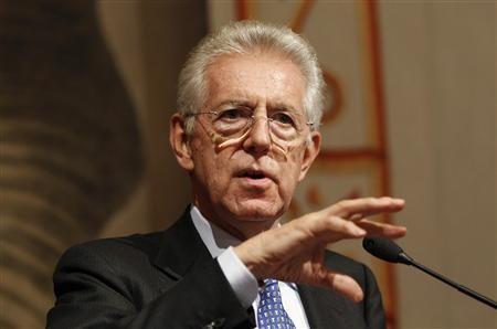 Italian Prime Minister Mario Monti Resigns ITALY Magazine   Ciao Monti 