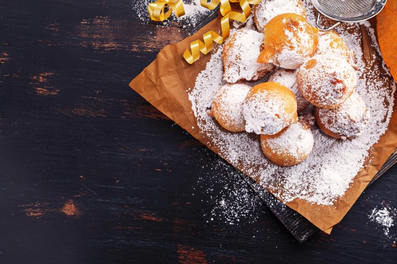 Fritole typical Carnival dessert from Venice