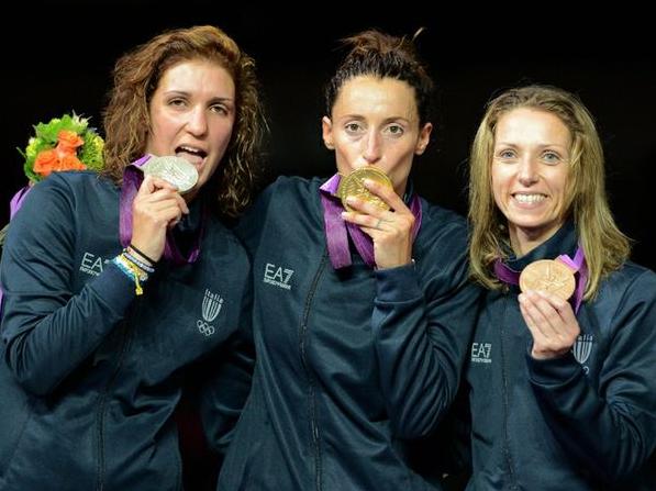 Italians Sweep Olympic Individual Women's Fencing