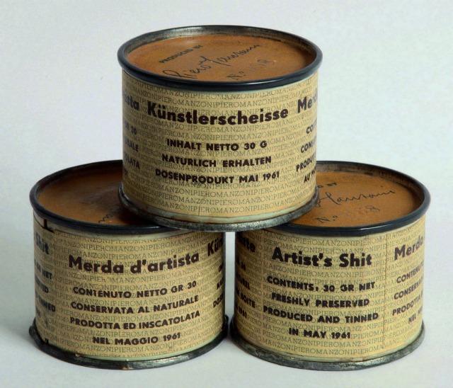 Piero Manzoni's Merda d'Artista