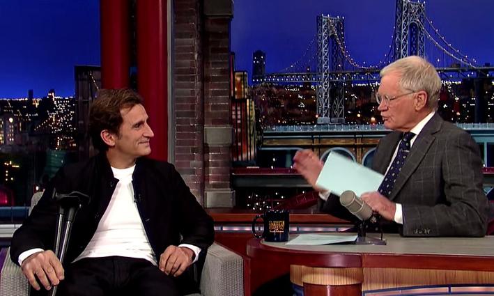 Alex Zanardi David Letterman Show