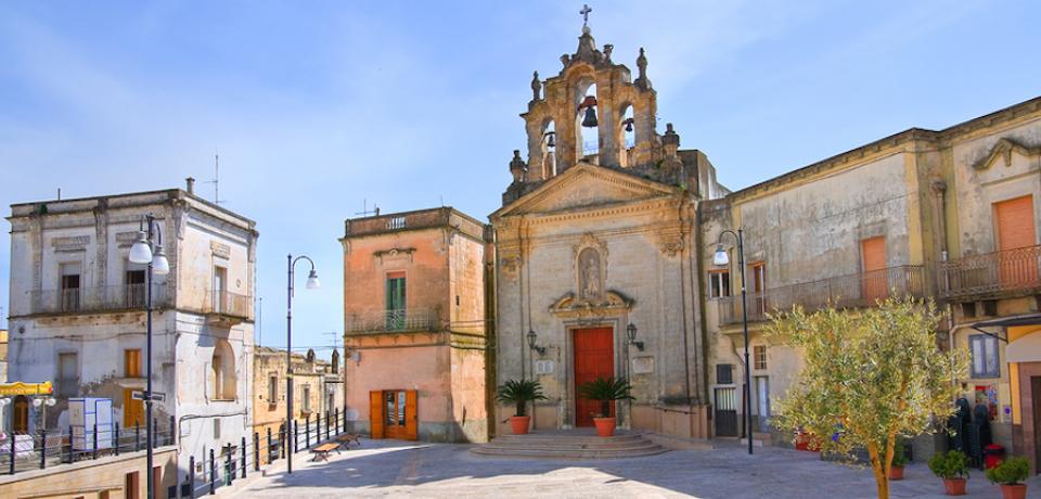 montescaglioso italy rocco church