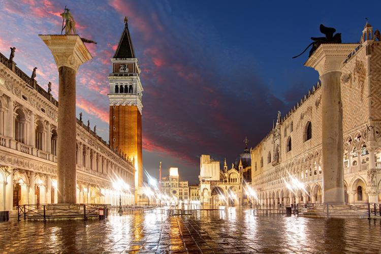 Venice at night