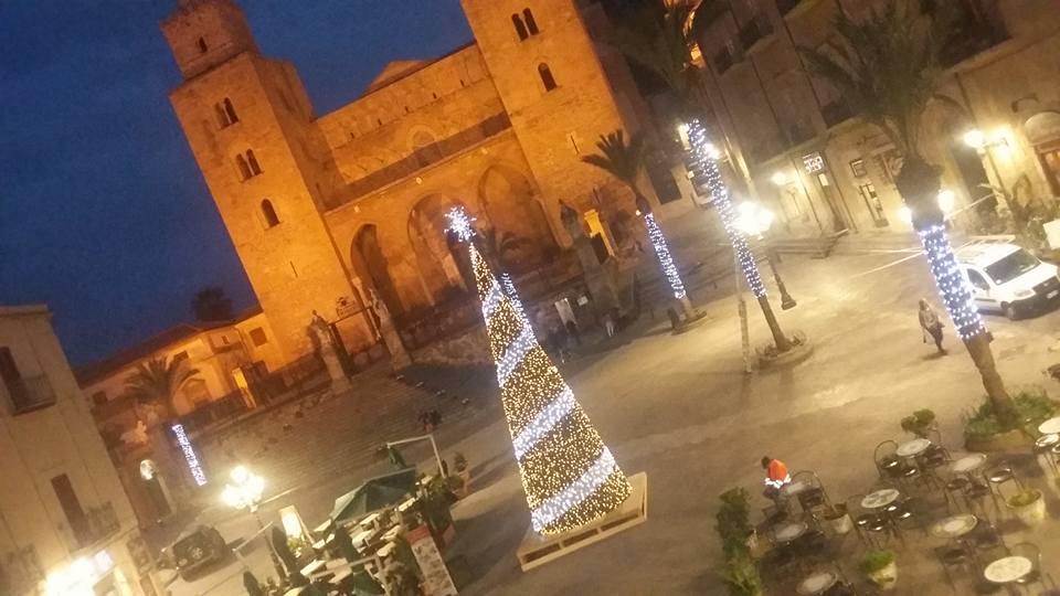 Chrismas tree in Cefalù, Sicily