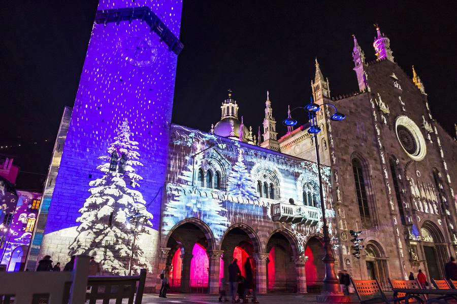 Como Italy at Christmas