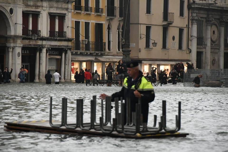 high tide in Venice