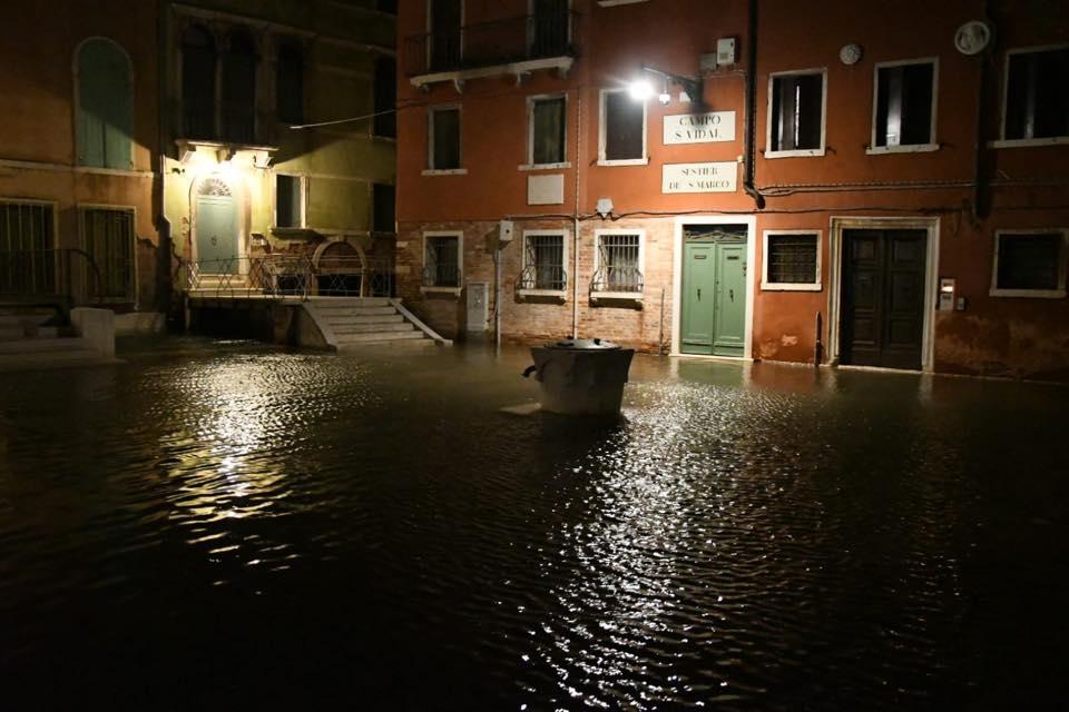 high tide in Venice