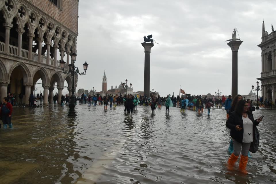 high tide in Venice