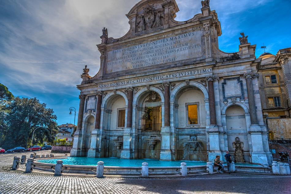 fountains in Rome