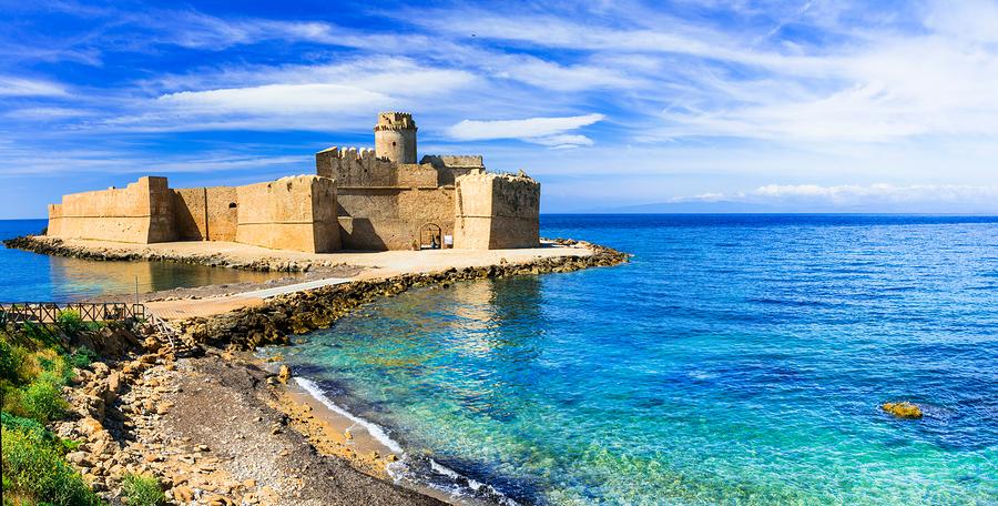 beach in Calabria