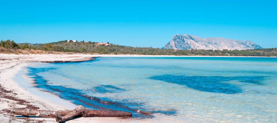 Capo Coda Cavallo beach Sardinia