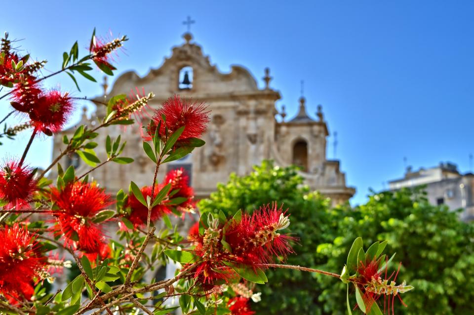 Sant'Ignazio mother church in Scicli