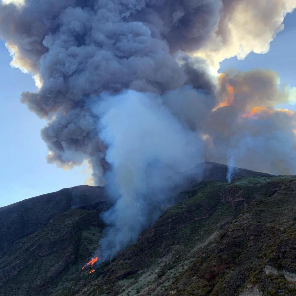 Stromboli Volcano Off The Coast Of Sicily Erupts | ITALY Magazine