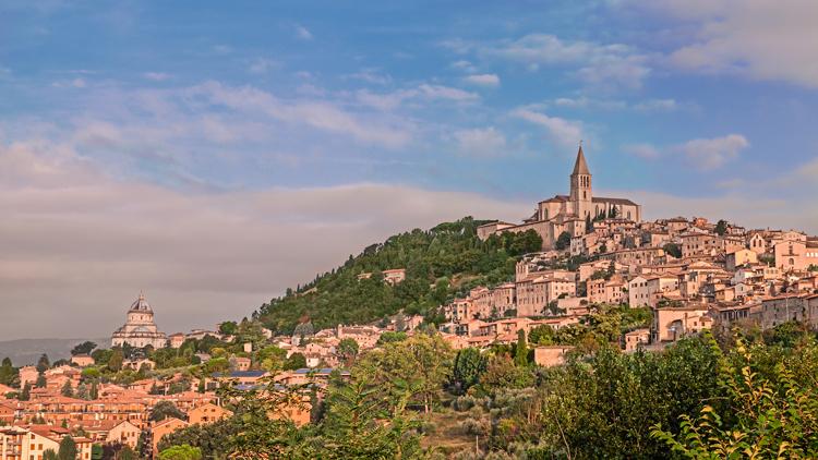 hill towns Umbria